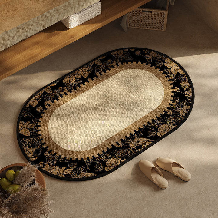 Chic Geometric Design Bath Mat Bowlift