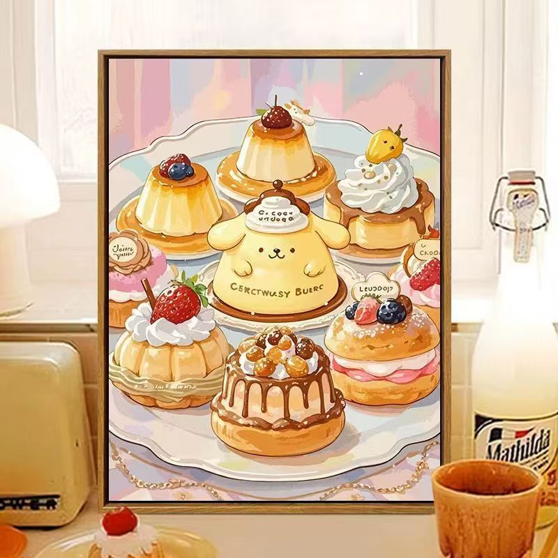 Cute Dessert-Themed Wall Art Bowlift