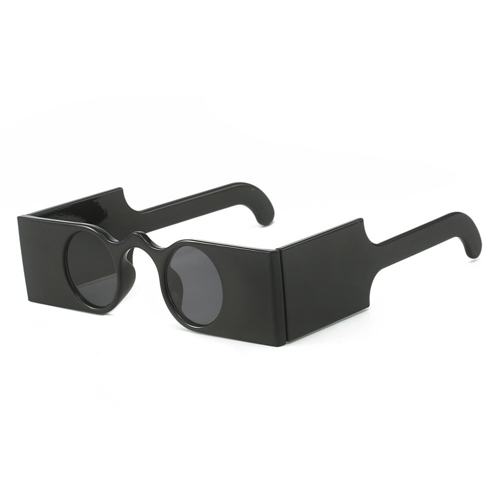 Avant-Garde Angular Frame Sunglasses Bowlift