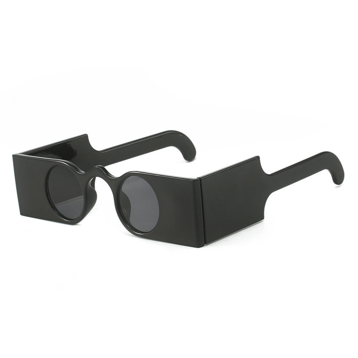 Avant-Garde Angular Frame Sunglasses Bowlift