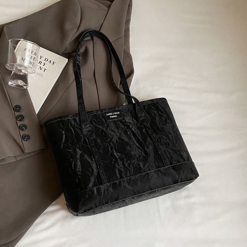 Elegant Textured Tote Bowlift