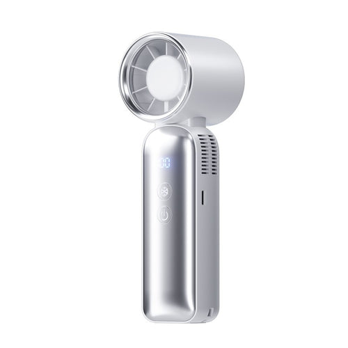 Women's portable fan with digital temperature display Bowlift