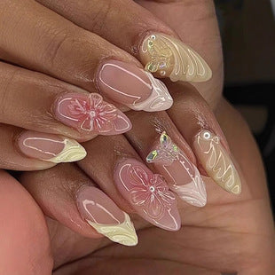 Elegant Gel Nail Art Extensions Bowlift