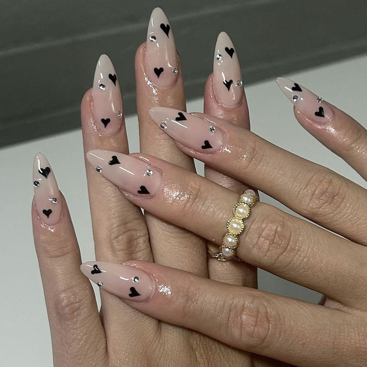 Heart-Inspired Nail Art Bowlift