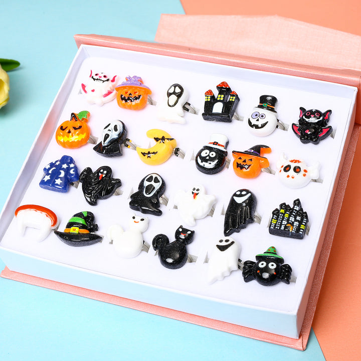 Unisex Creative Decoration Set with Colorful Motif Buttons Bowlift