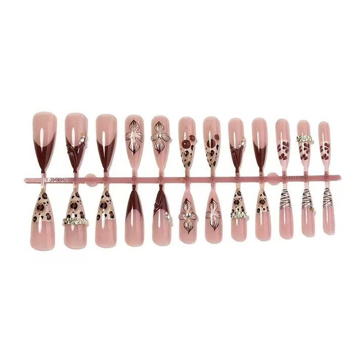 Elaborate Stiletto Nail Art Extensions Bowlift