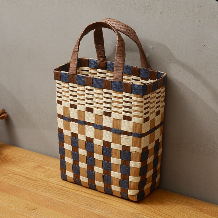 Handwoven shopping basket Bowlift