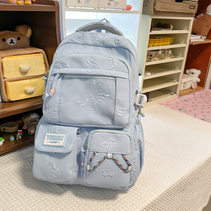 Adorable Cartoon-Themed Backpack Bowlift
