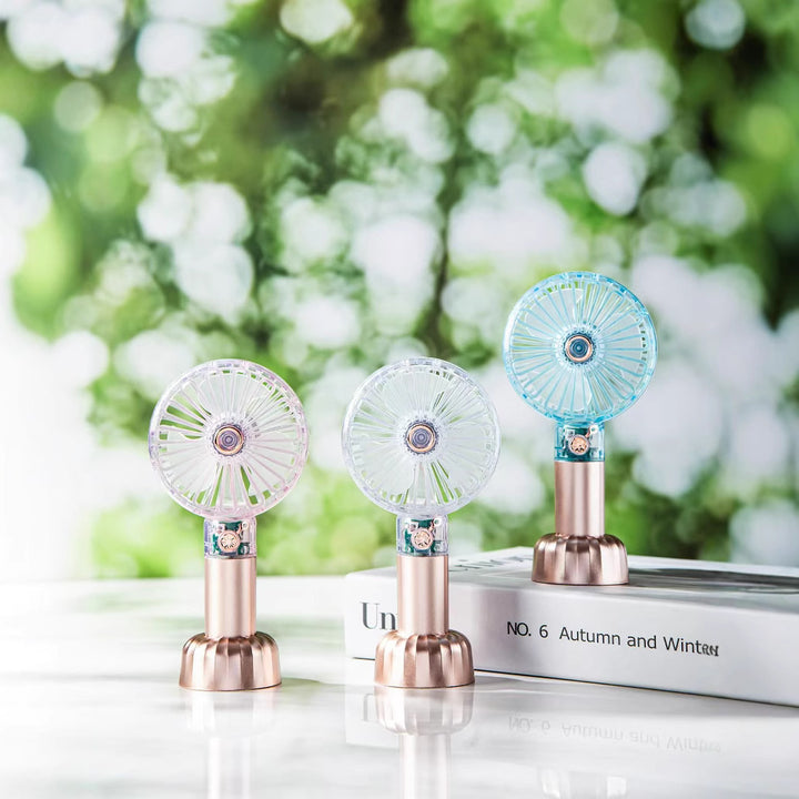 Women Portable Mini Fan with USB Connection Bowlift