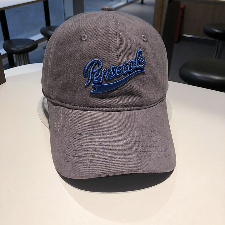 Unisex Adjustable Embroidered Cap Bowlift