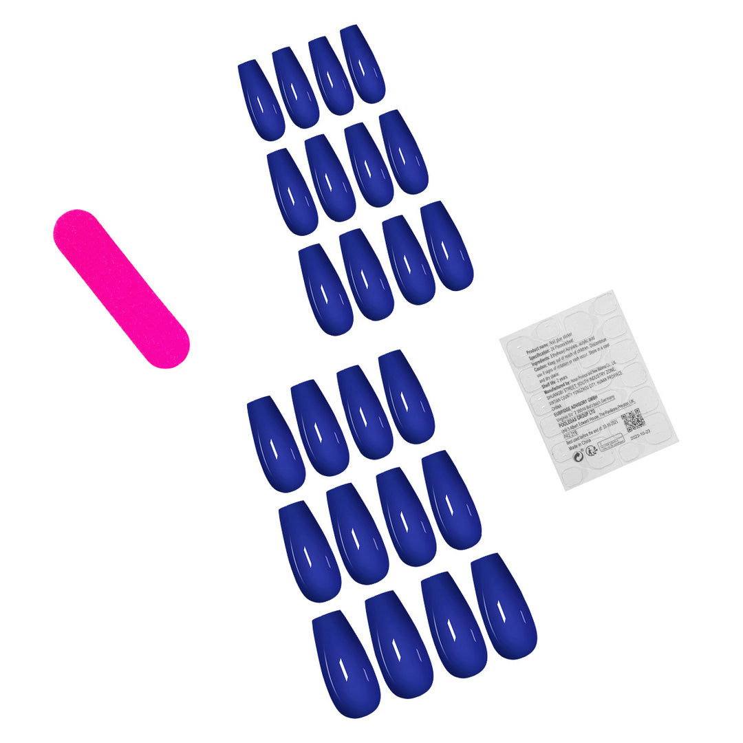 Long-Lasting Glossy Press-On Nail Extensions Bowlift