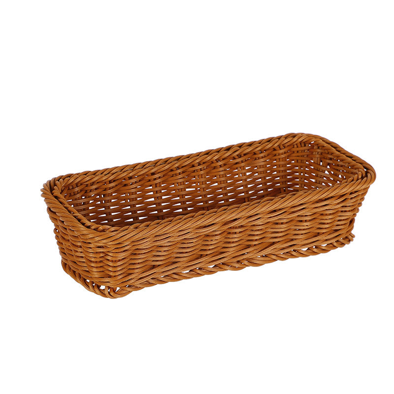 Rectangular Woven Storage Tray Bowlift