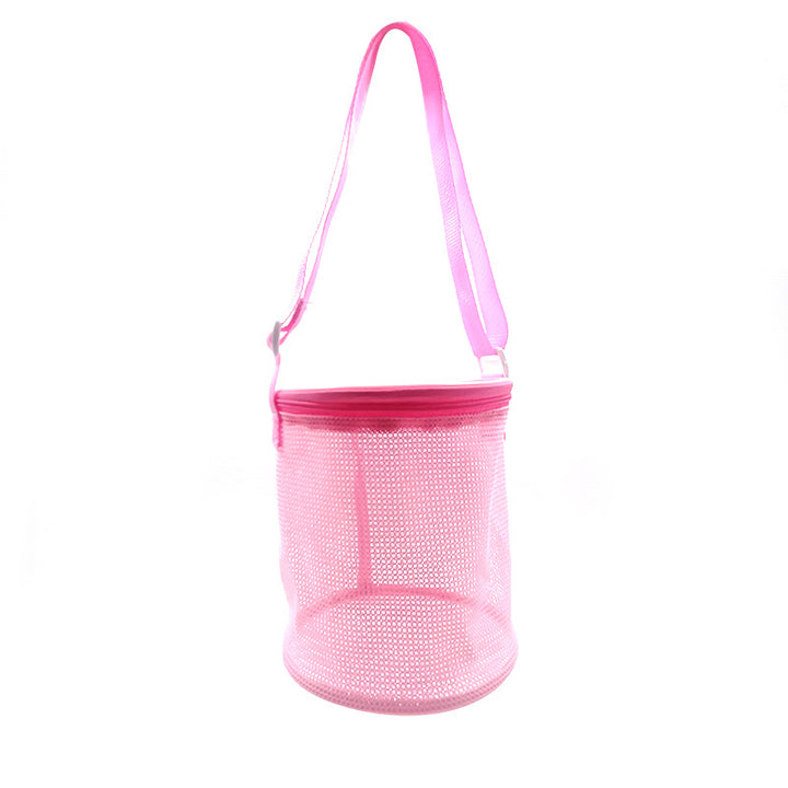 Practical mesh shoulder bag Bowlift