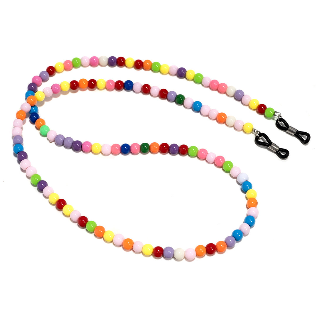 Colorful Bead Eyewear Retainer Chain Bowlift