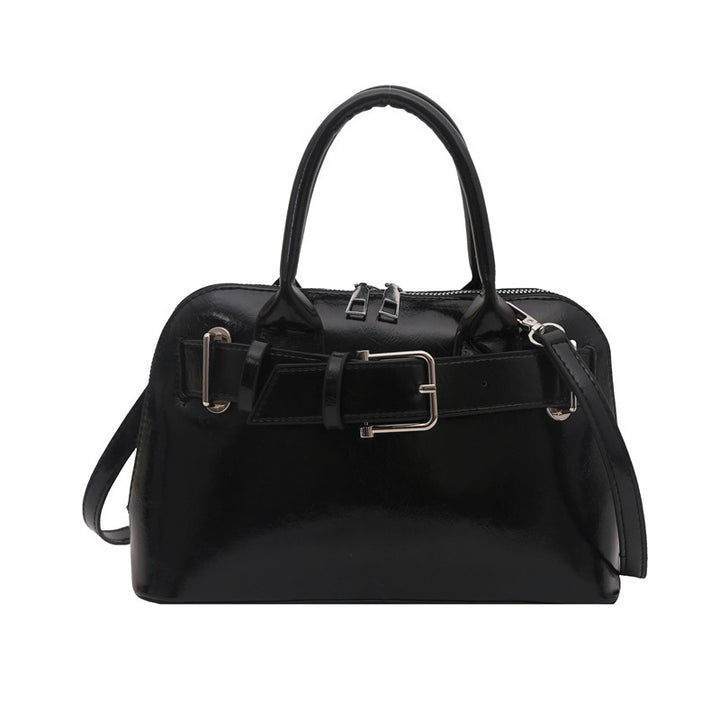 Structured Double Handle Handbag Bowlift