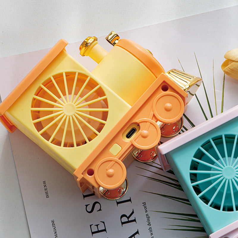 Unisex Mini Steam Locomotive Fan Bowlift