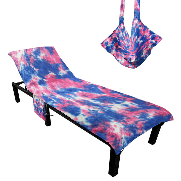 Sporty towel with creative striped pattern Bowlift