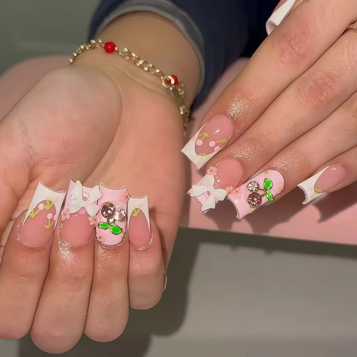 Artistic 3D Floral Nail Art Set Bowlift