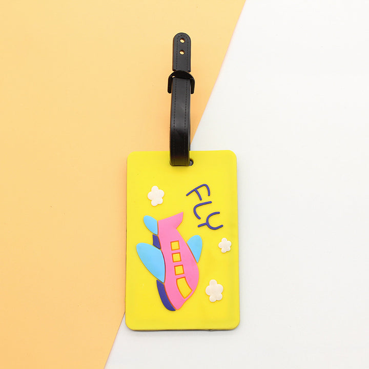 Unisex Travel-Themed Luggage Tag Bowlift