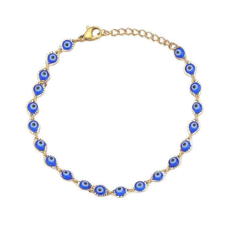 Evil Eye Charm Bracelet Bowlift 1788164323