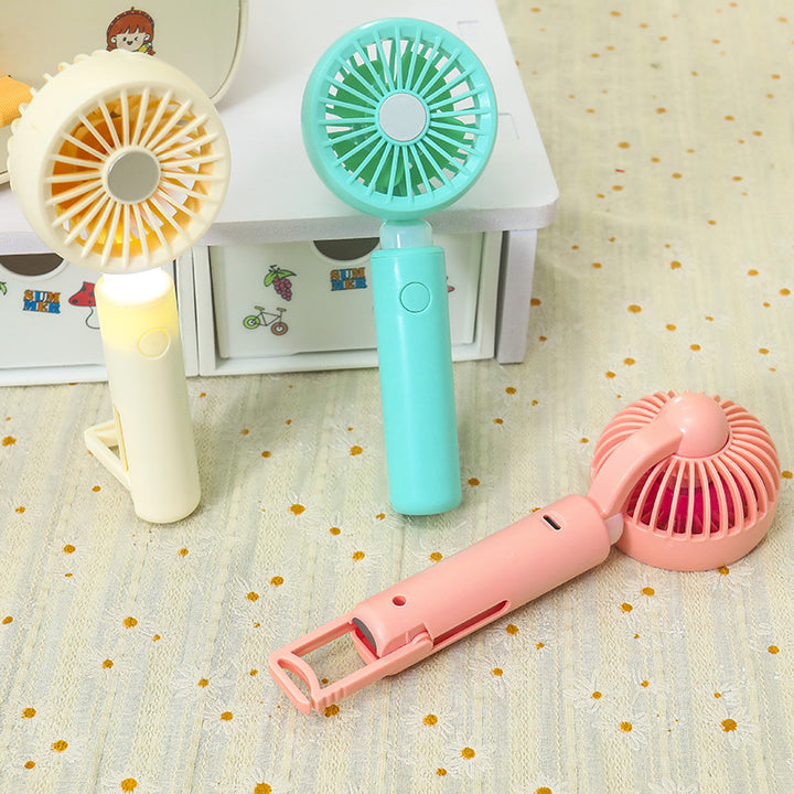 Women Portable USB Lamp Fan with Innovative Design Bowlift