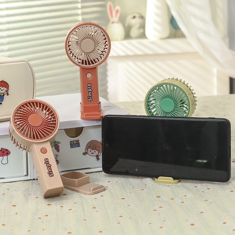 Women's Portable USB Fan with Elegant Design Bowlift