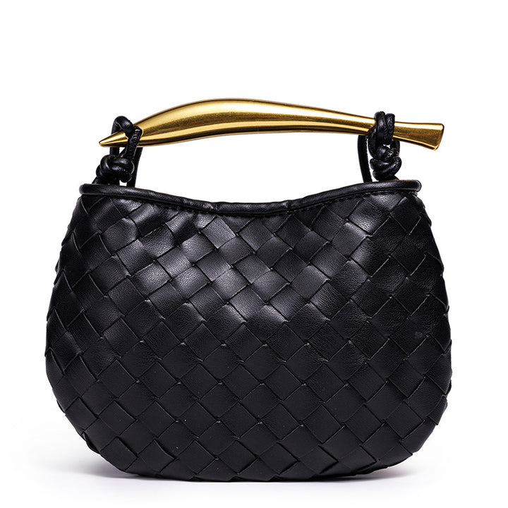 Stylish Woven Handbag Bowlift