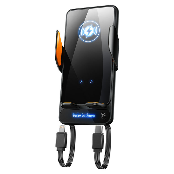 Unisex Wireless Charging Smartphone Halter with integrated fast charging function Bowlift