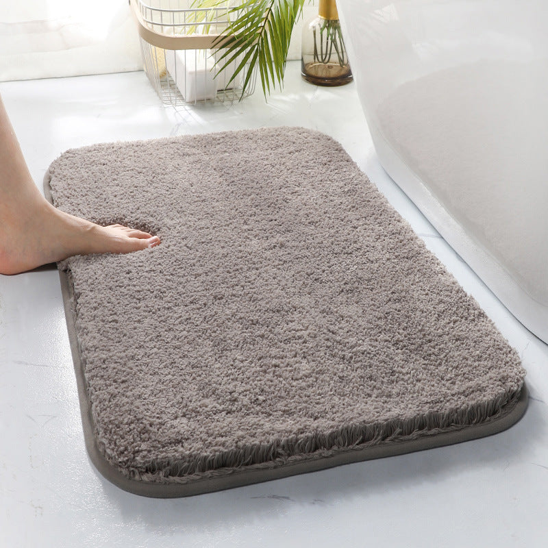 Plush Bath Mat Bowlift
