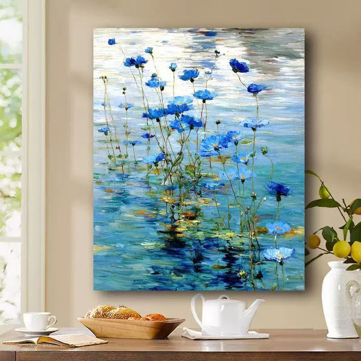 Floral Canvas Art Bowlift