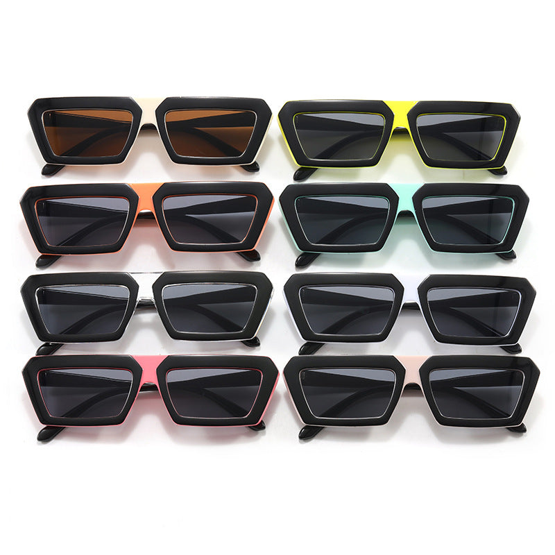 Women's geometric sunglasses in trendy design Bowlift