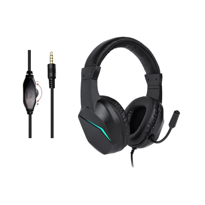 RGB Lighting Gaming Headset Bowlift