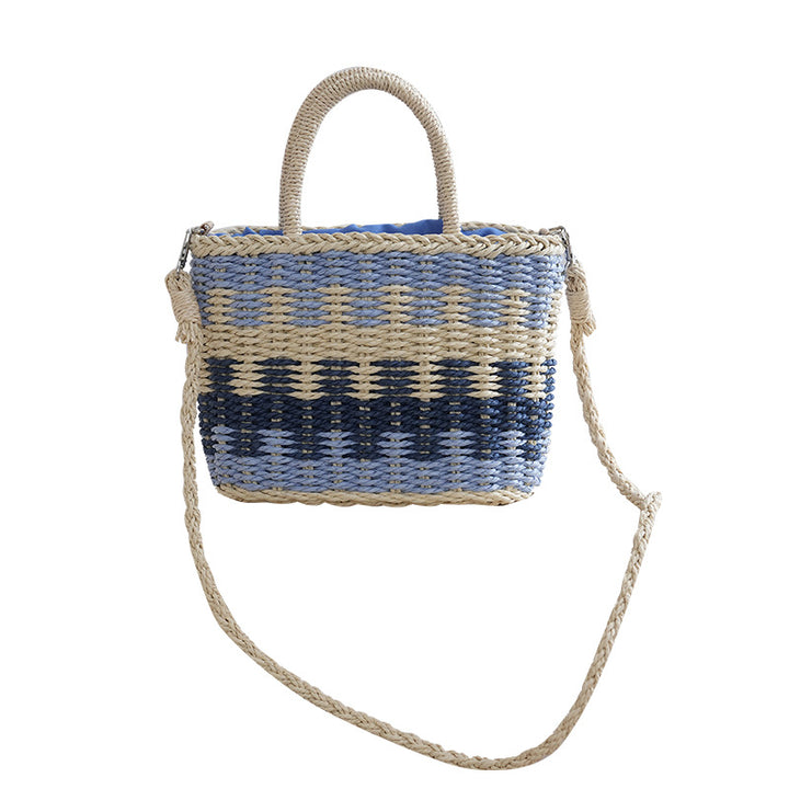 Basket bag with removable inner pocket Bowlift