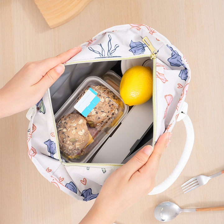 Multi-Pocket Insulated Lunch Tote Bowlift