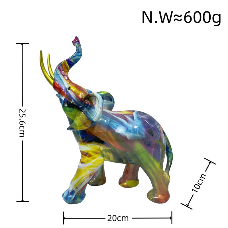 Artistically designed elephant figure Bowlift