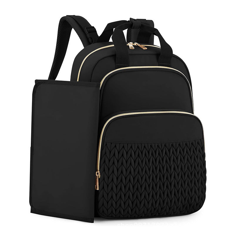 Fashionable backpack with structured design and multiple compartments Bowlift