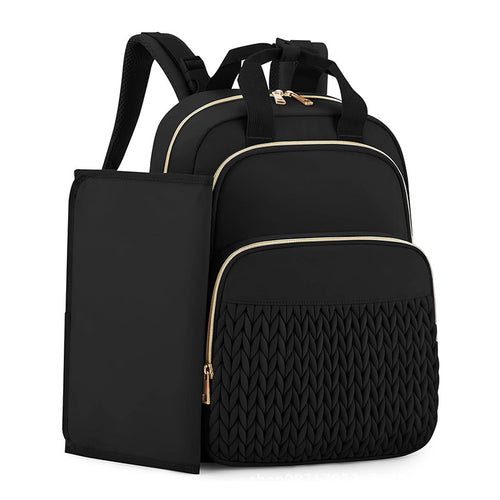 Fashionable backpack with structured design and multiple compartments Bowlift