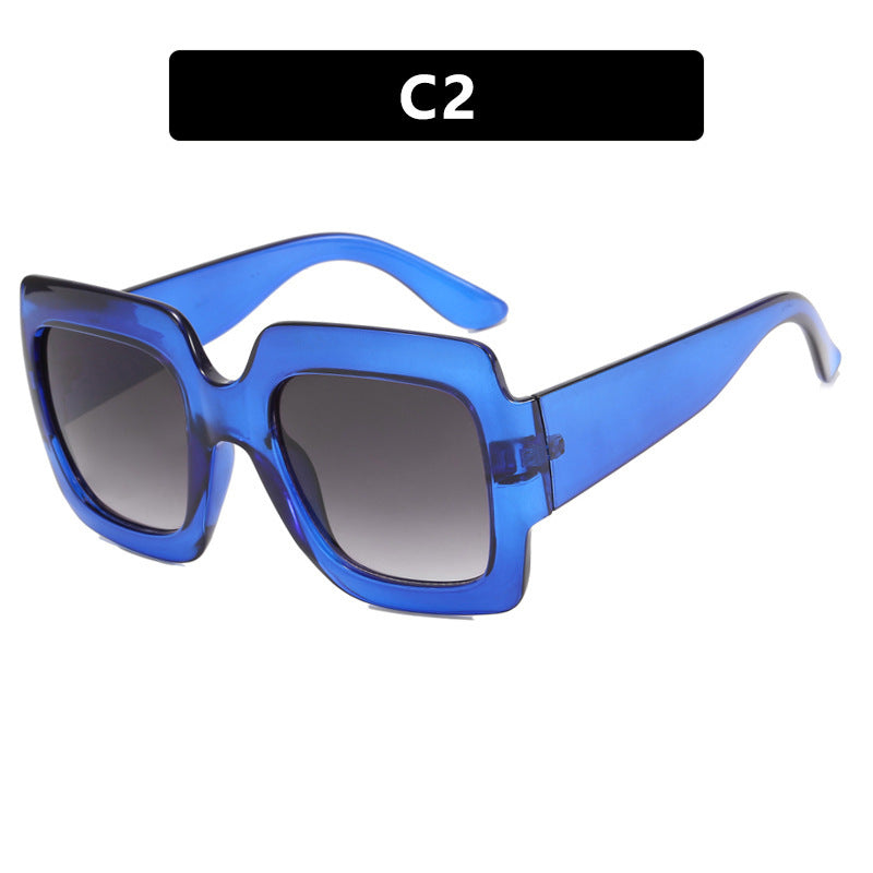 Women's oversized square sunglasses with striking tortoiseshell design Bowlift