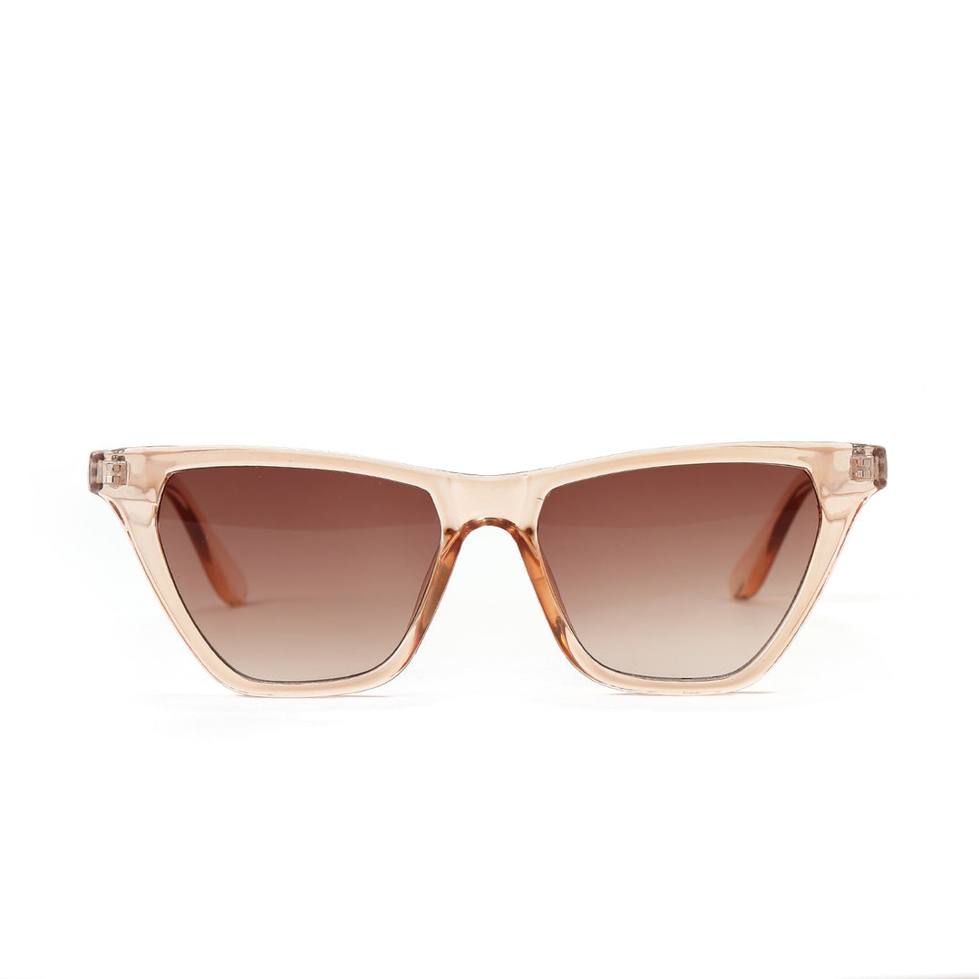 Women Cat-Eye Sunglasses with modern, translucent frame Bowlift