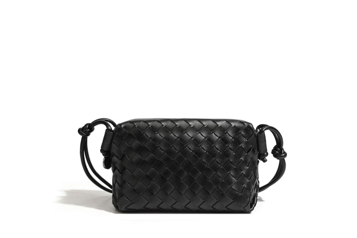 Stylish Woven Crossbody Purse Bowlift