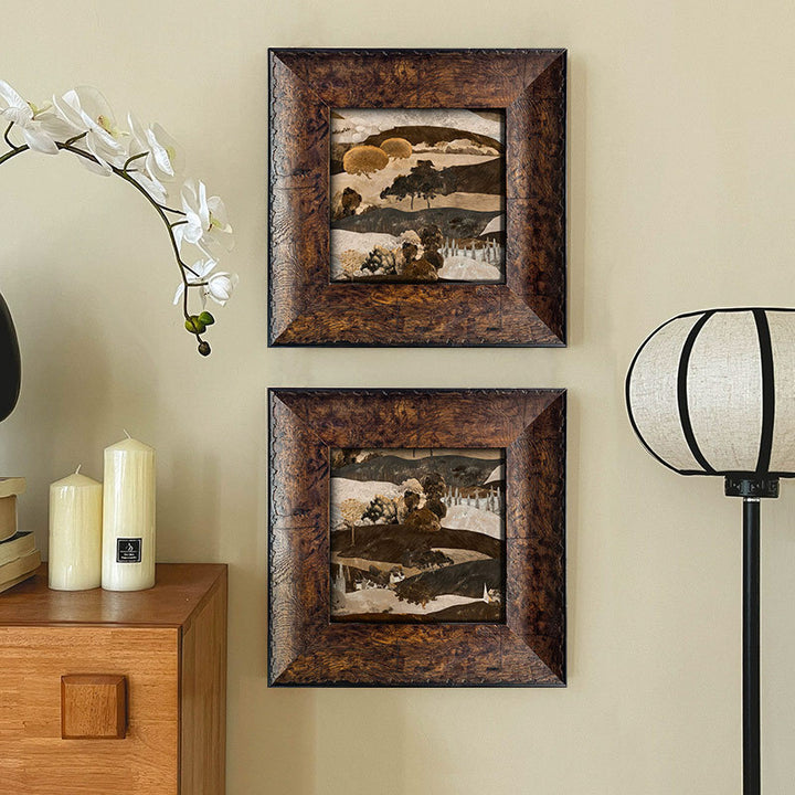 Rustic Coated Landscape Art