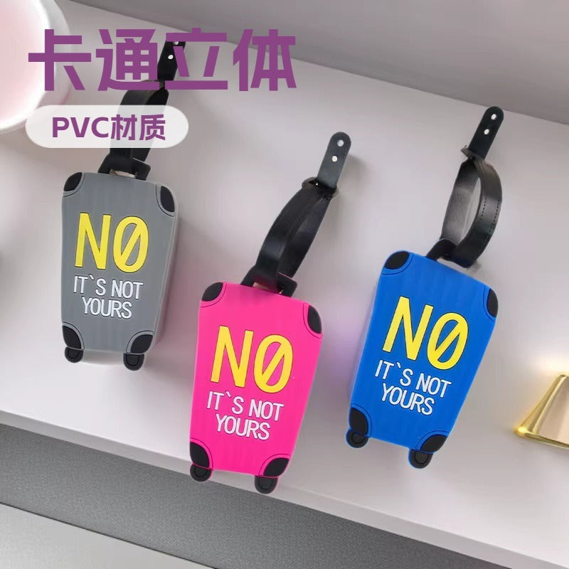 Humorous Luggage Tag Bowlift