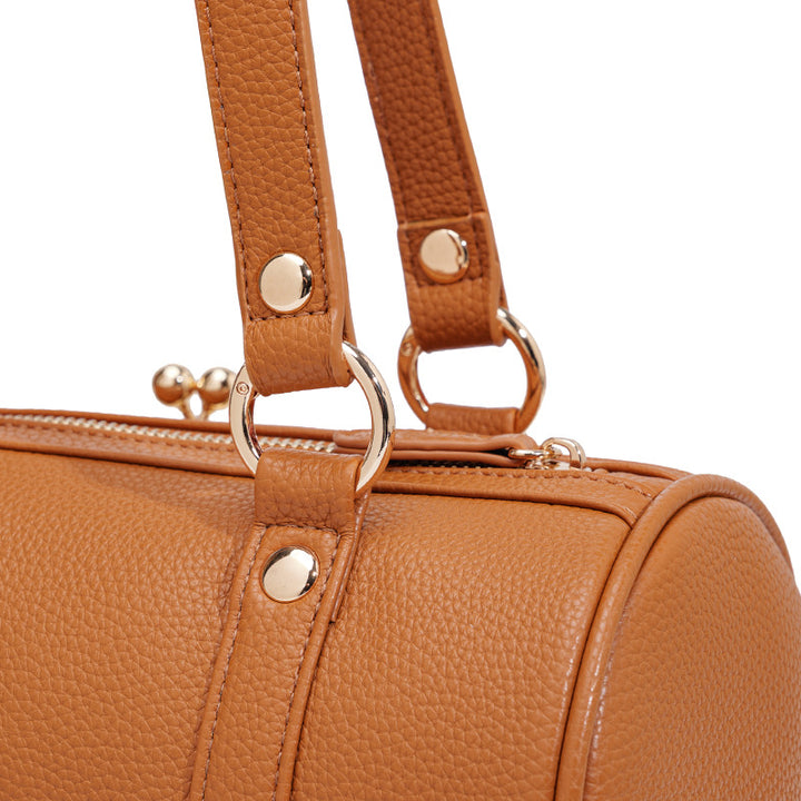 Fashionable Leather Handbag Bowlift