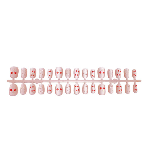 Playful Cherry Design Press-On Nail Set Bowlift