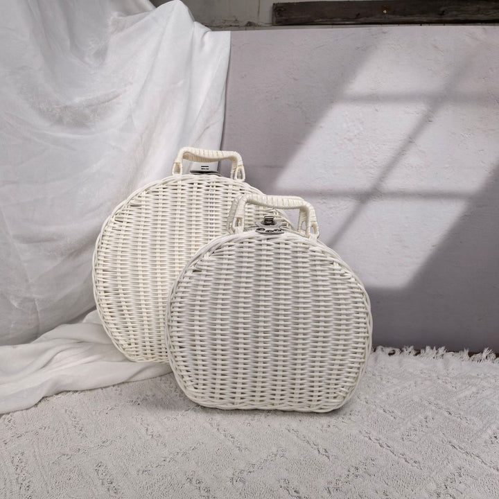 Ladies stylish braided handbag Bowlift