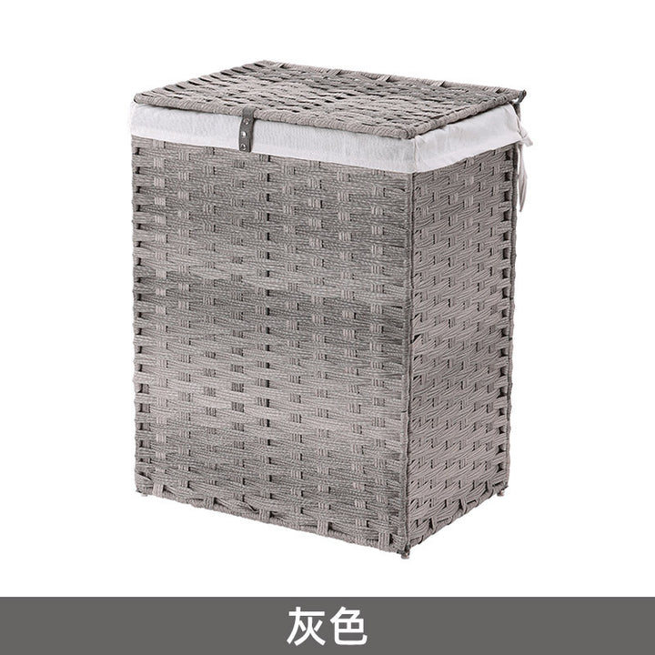Women's High-Quality Laundry Basket with Removable Fabric Cover Bowlift