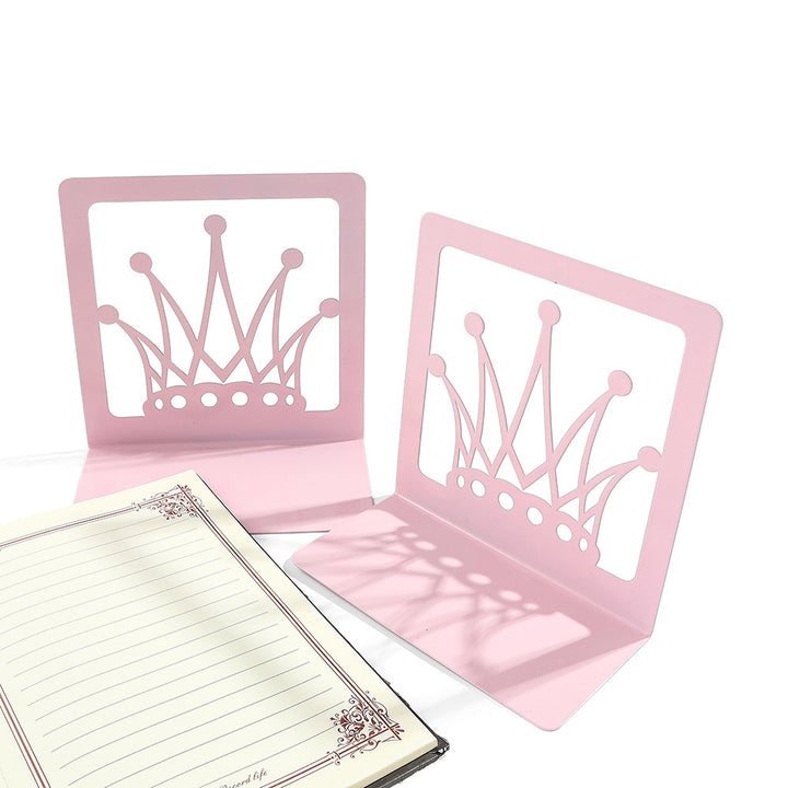 Decorative Crown Design Bookends