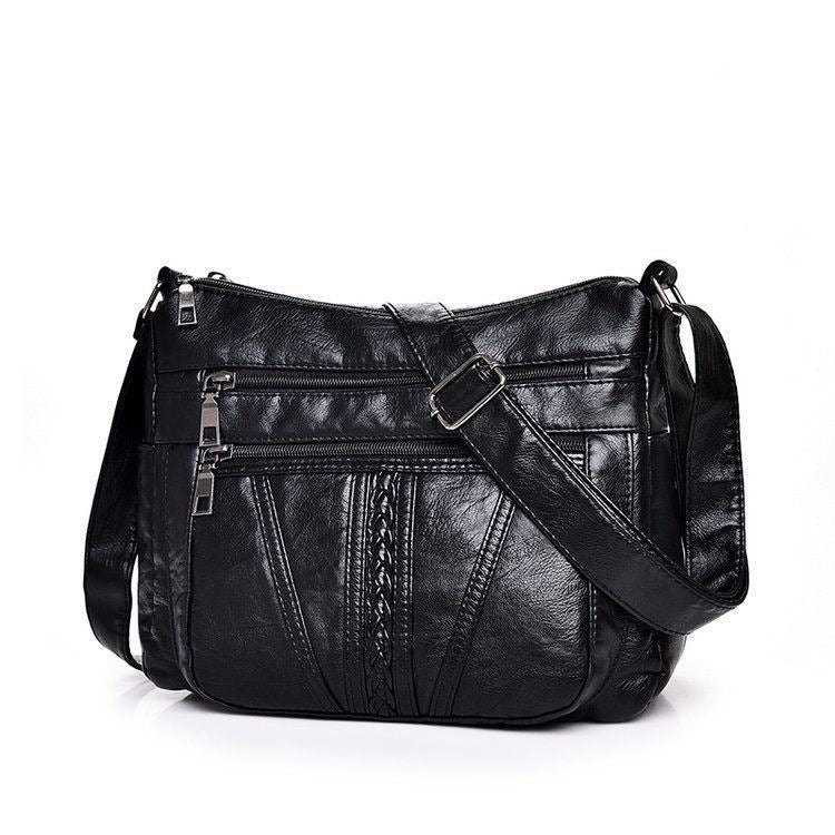 Shoulder bag made of high-quality artificial leather with various compartments Bowlift