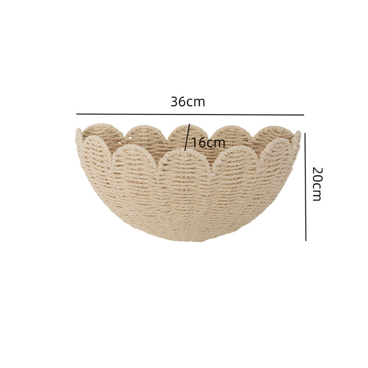 Stylish Woven Decorative Basket Bowlift