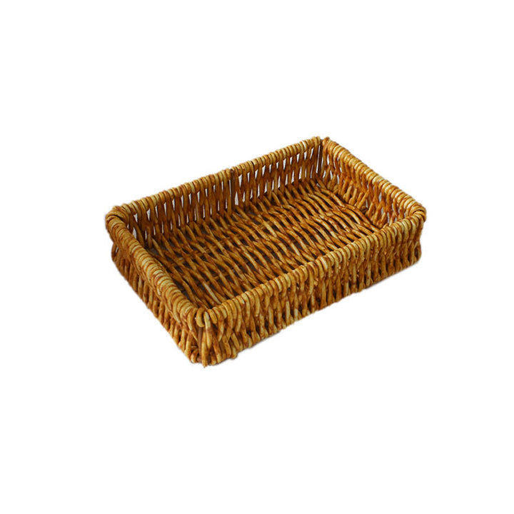 Woven Rectangular Storage Basket Bowlift